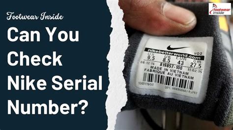 how to tell nike shirt is fake|check nike serial number.